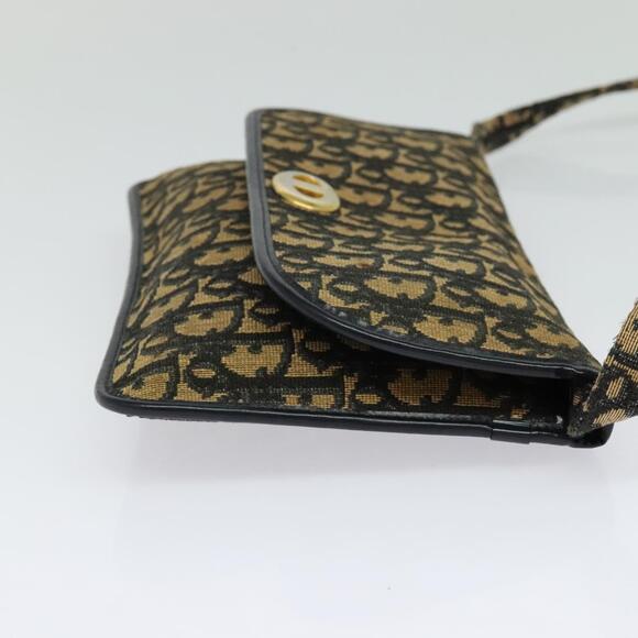 DIOR Trotter Canvas Shoulder Bag Navy - Picture 5 of 12